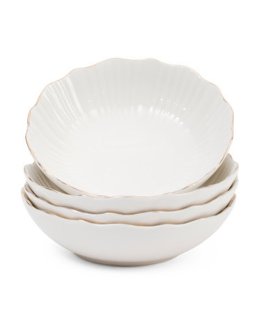 4pk 8.5in Pasta Bowls | TJ Maxx