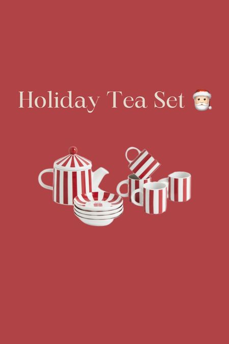 A darling Christmas tea set 🎅🏻 

#LTKGiftGuide #LTKSeasonal #LTKHoliday