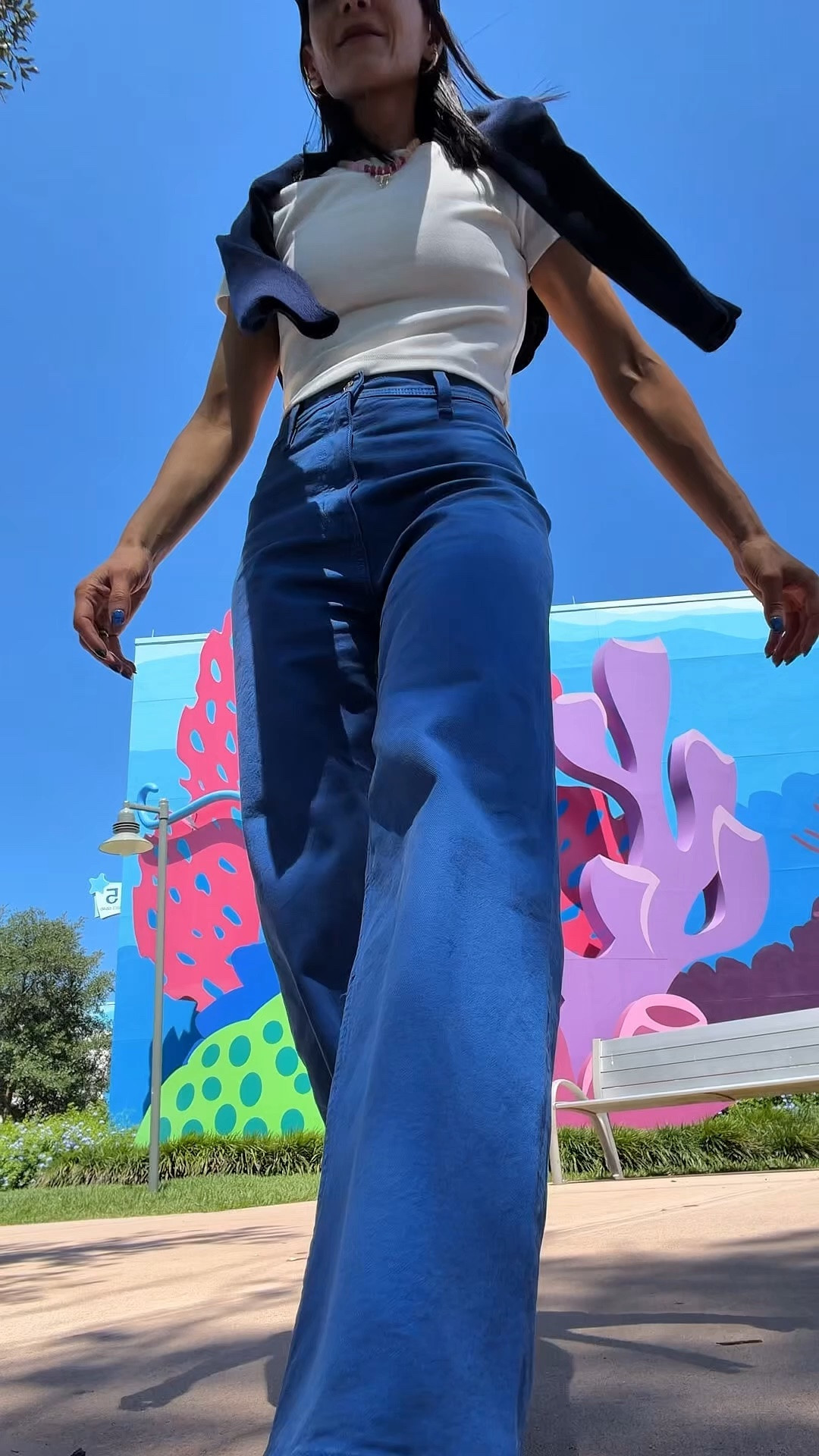 Petite short girl denim short girl jeans petite outfit wore this on my trip to Disney so comfortable and cute

#LTKootd #LTKPetite #LTKOver40