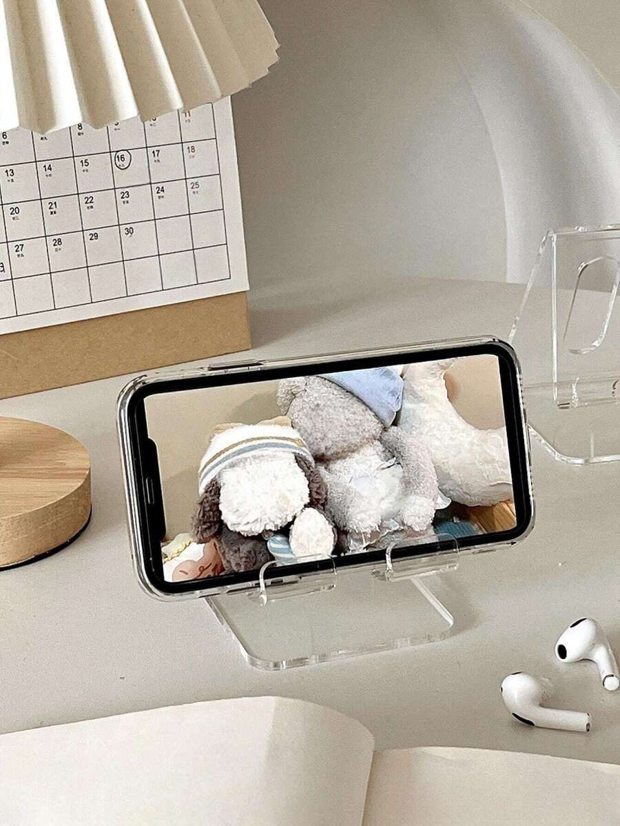 1pc Multicolor Desktop Phone Holder, Creative Decorative Stand For Watching Video, Convenient Cha... | SHEIN