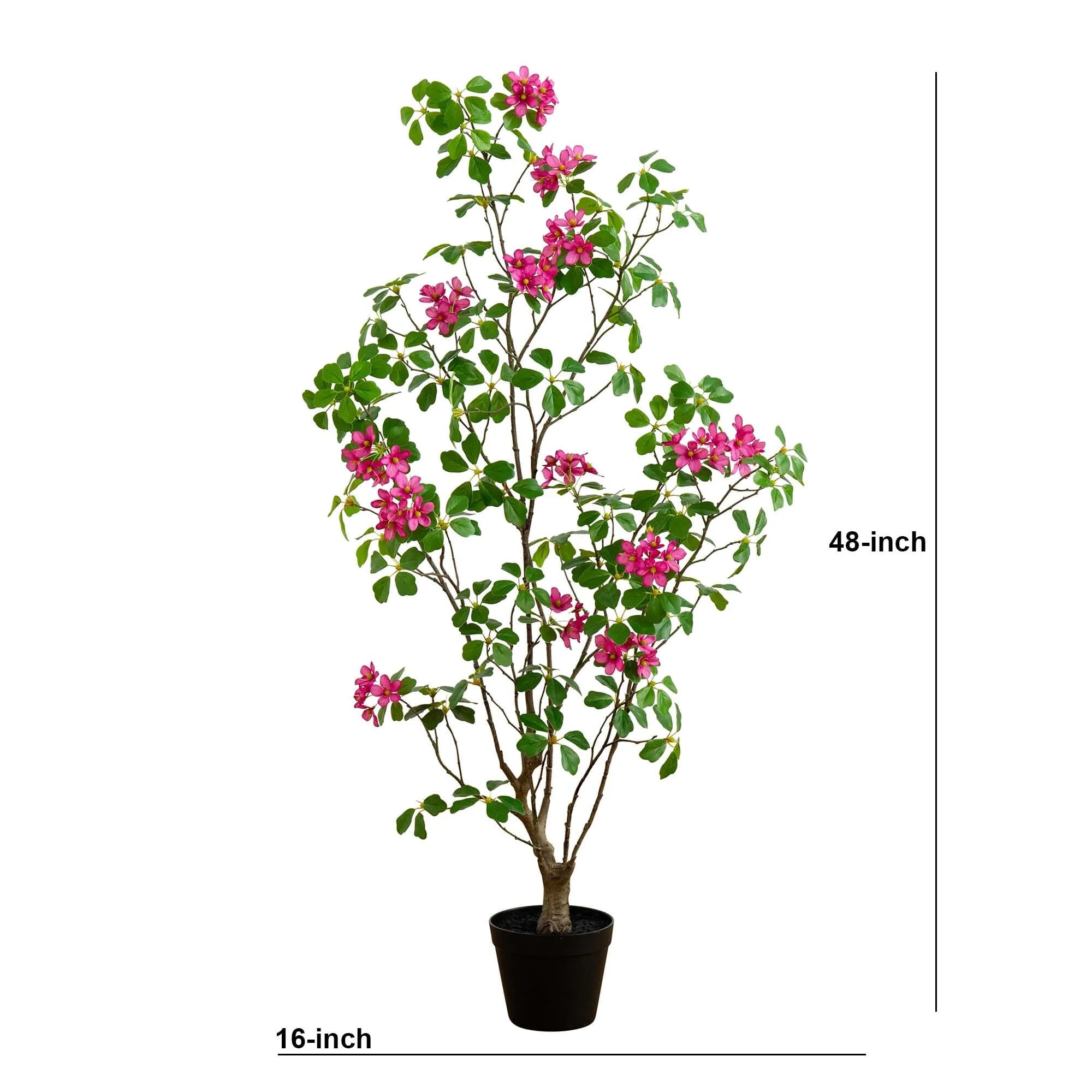 4\u2019 Artificial Dogwood Tree with Real Touch Leaves | Nearly Natural | Nearly Natural
