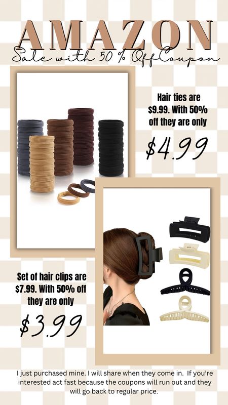 50% off sale on these hair accessories from Amazon 

#LTKFind #LTKbeauty #LTKGiftGuide