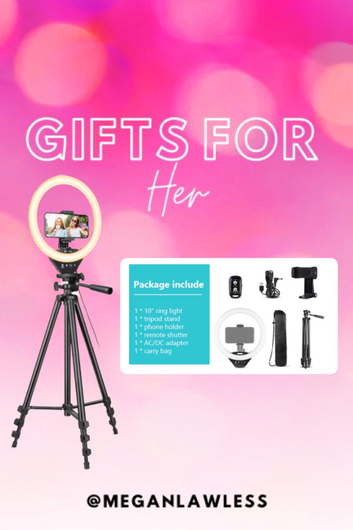 Tripod, ring light, blogging, blogger, photography

#LTKfamily #LTKGiftGuide #LTKtravel