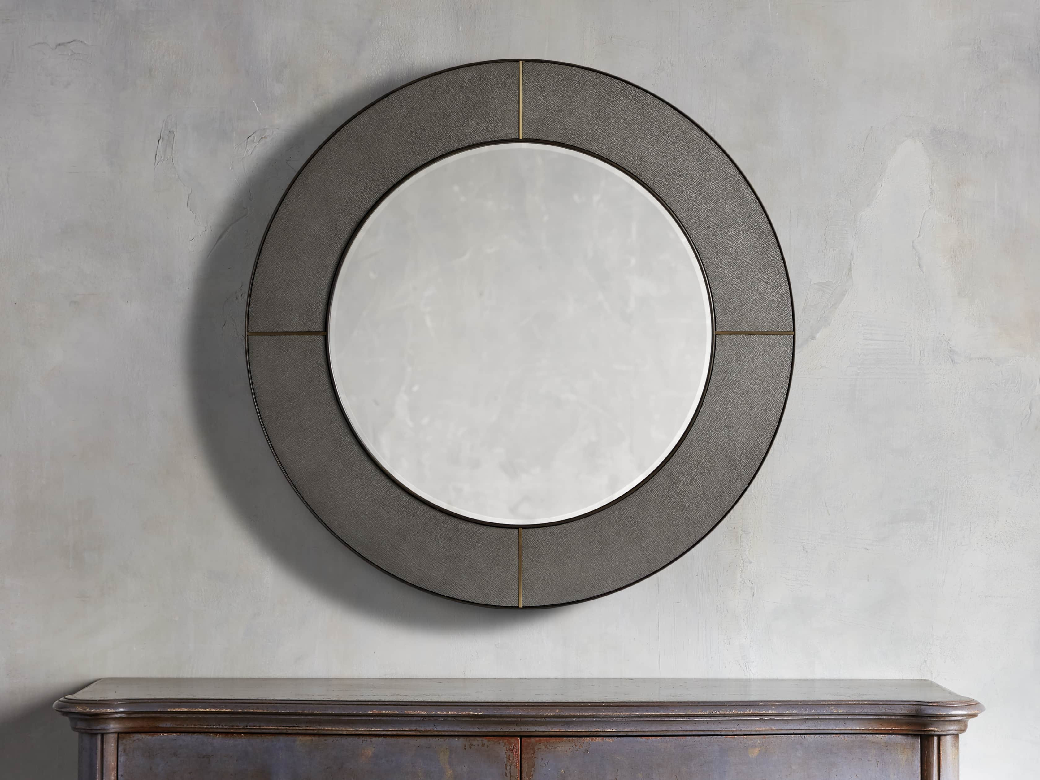 Malone Round Mirror | Arhaus
