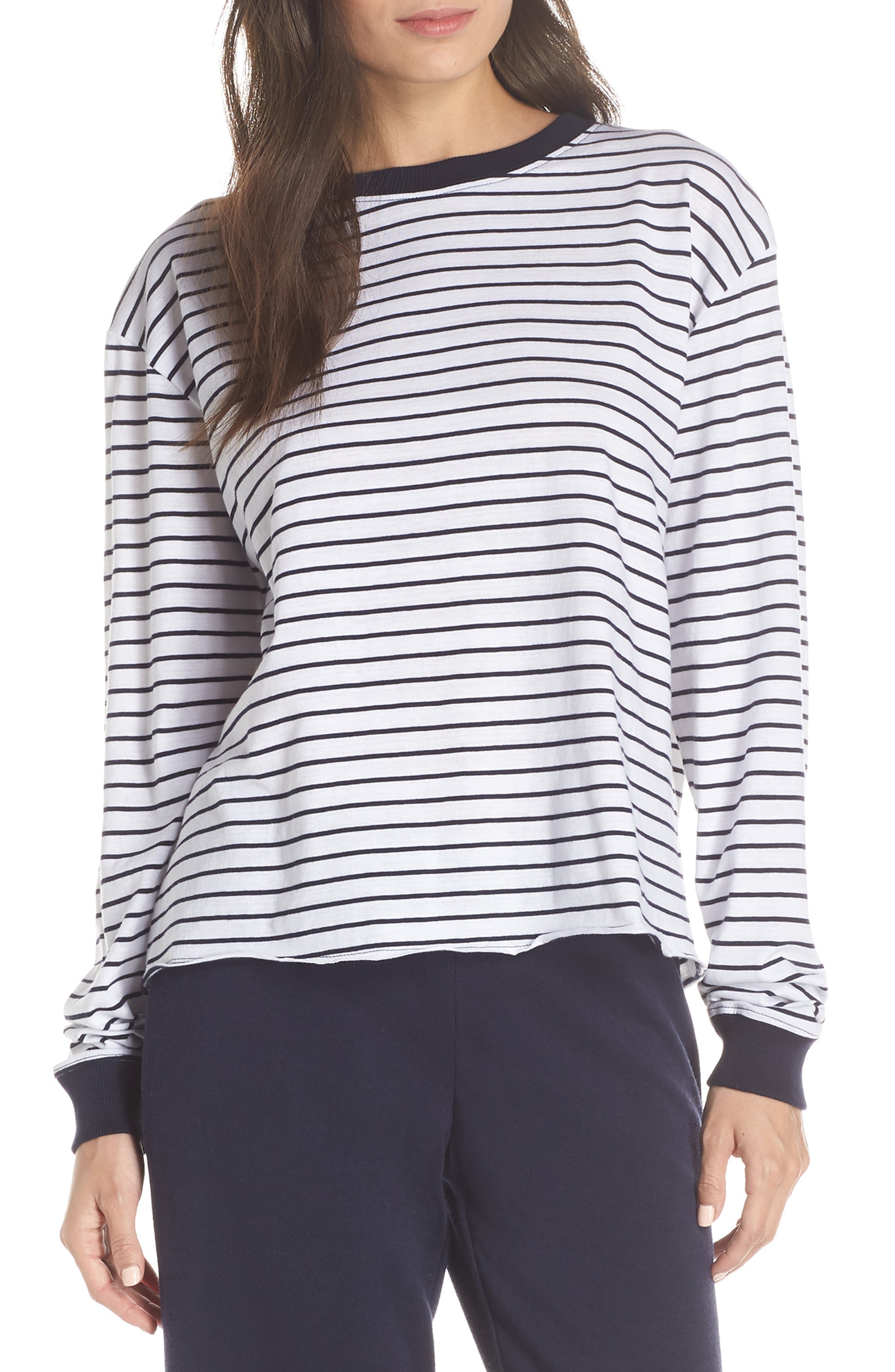 Something Navy Long Sleeve Tee (Nordstrom Exclusive) | Nordstrom