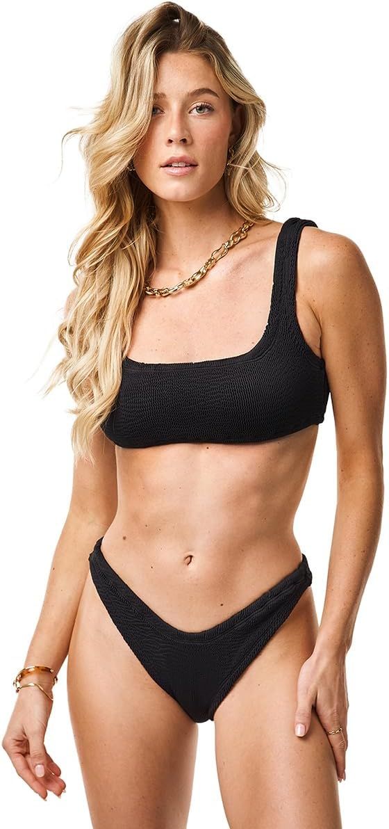 KUT & SO Womens Bathing Suit Bikini Sets – Two Piece Set Ribbed Swim Suits for Women 2024 Vacat... | Amazon (US)