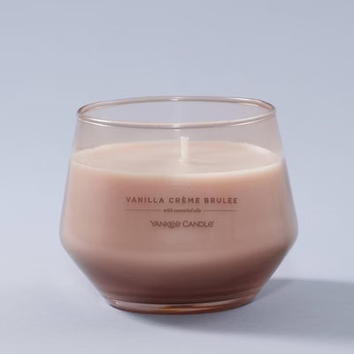 10oz 1-Wick Studio Collection Glass Candle Vanilla Creme Brulee - Yankee Candle | Target