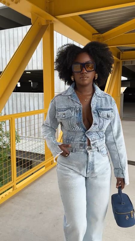 Get the look for less…. Denim on denim outfit from Untourage the Label but I tagged similar denim items 

#LTKxMadewell #LTKitbag