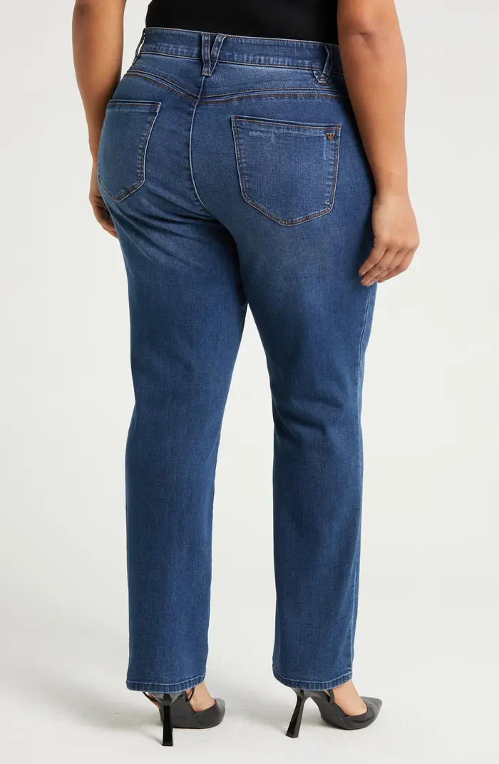 Wit & Wisdom Ab'Solution High Waist Straight Leg Jeans | Nordstrom | Nordstrom