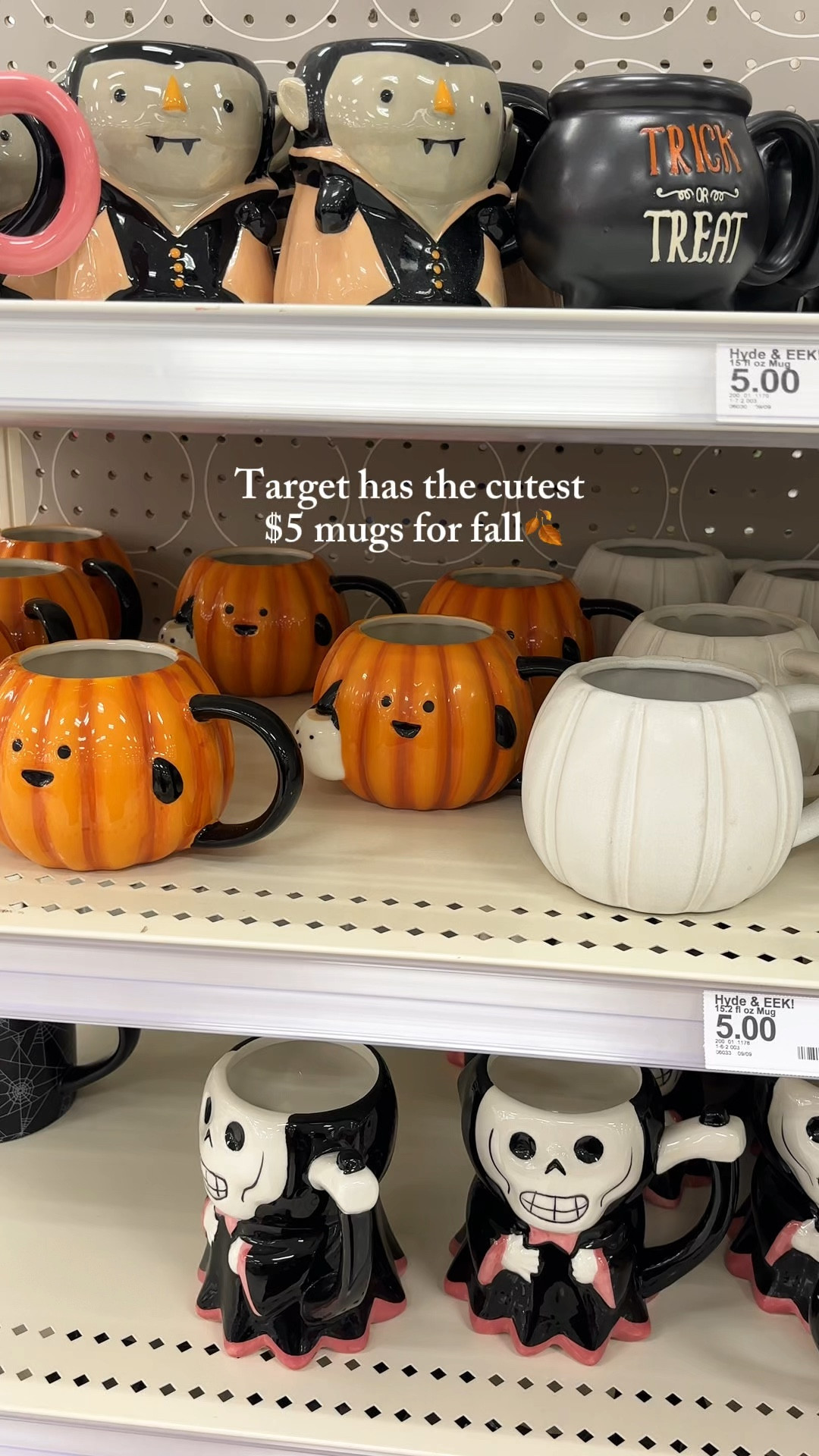 The cutest mugs on sale at Target for fall 🍂

#LTKSeasonal #LTKVideo #LTKHome