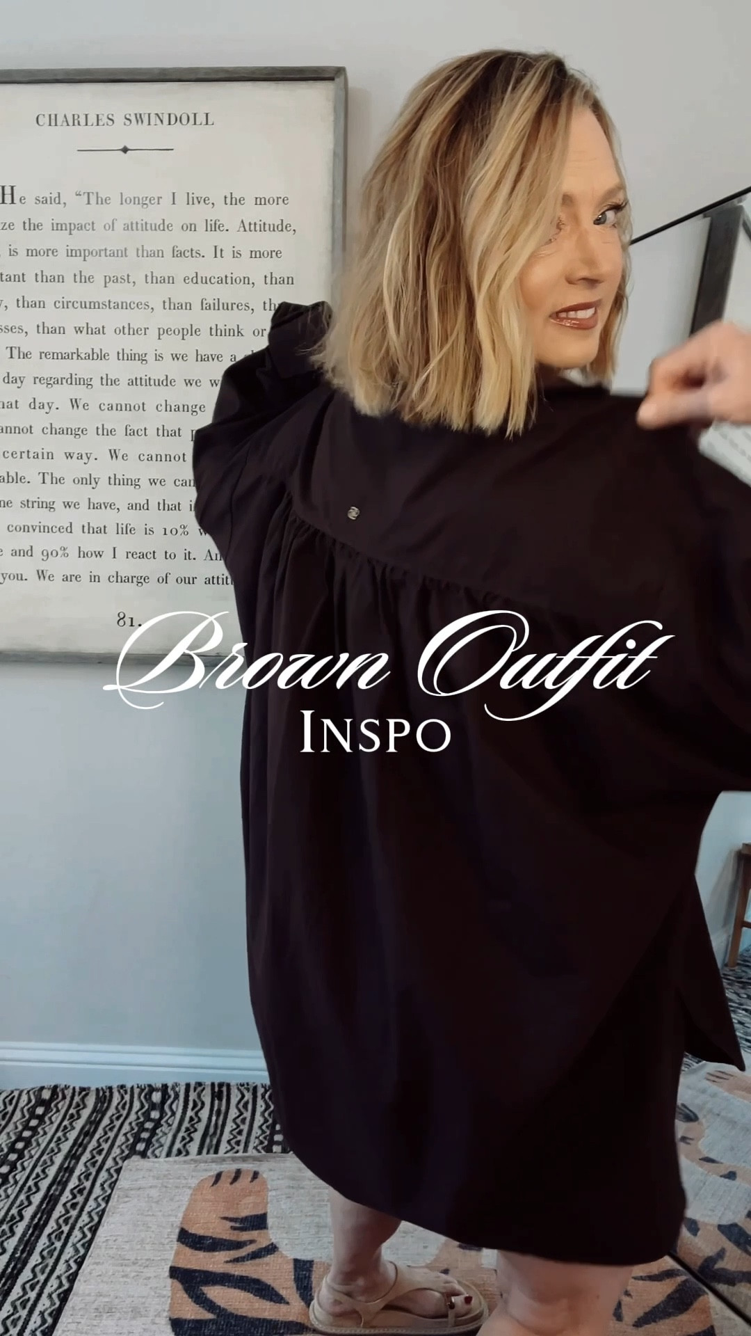 Brown outfit inspo. 

Dissh set

#LTKOver40 #LTKgrwm #LTKootd