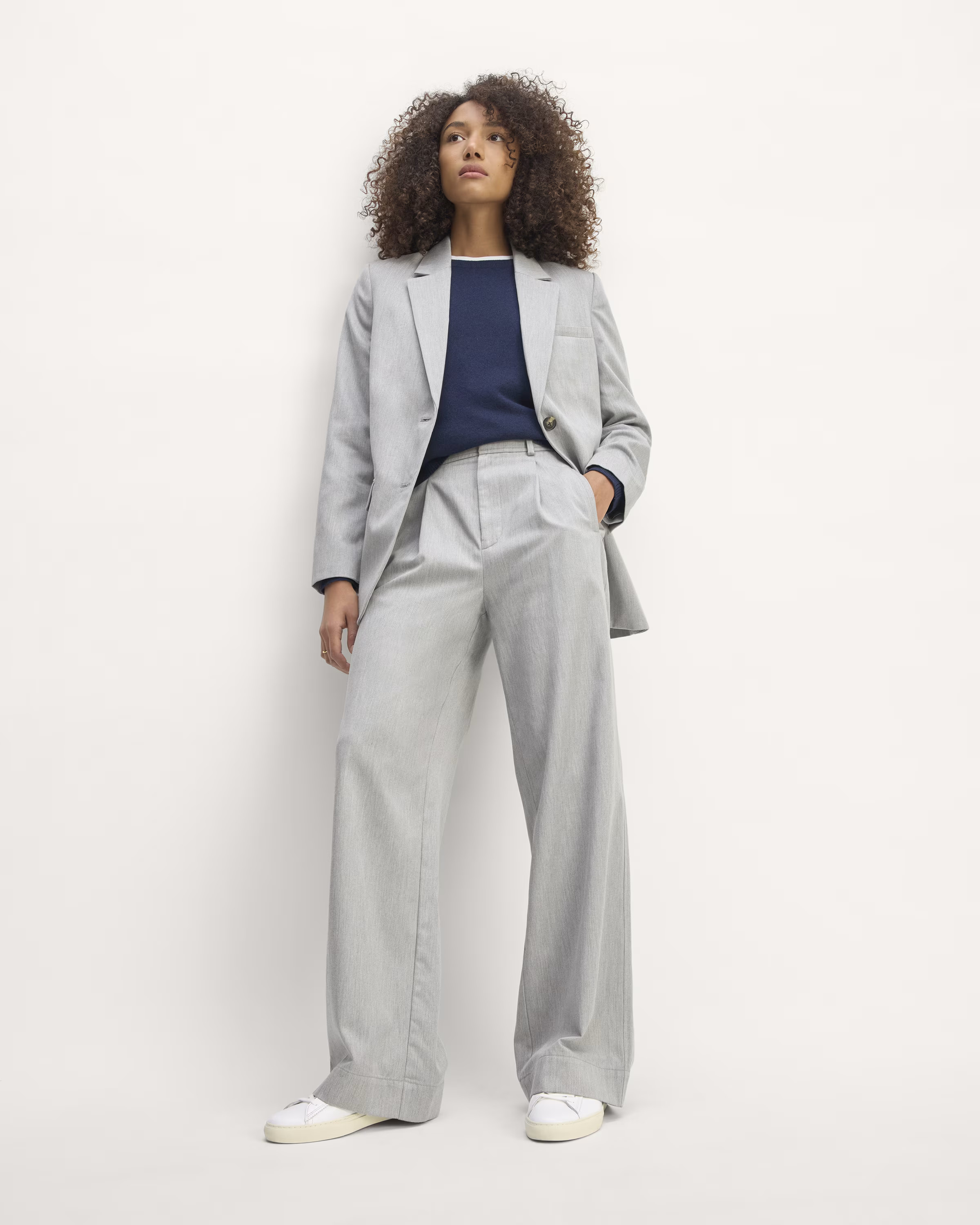 The Draper Pleated Pant in Buttersmooth | Everlane