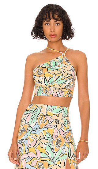Covina Top in Tropical Papaya | Revolve Clothing (Global)