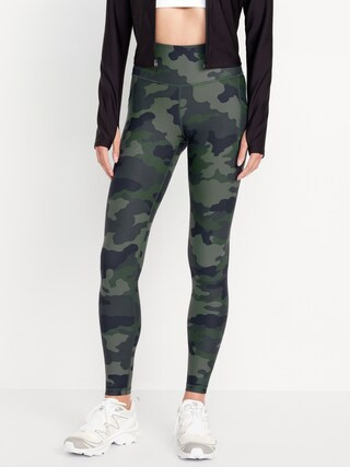 High-Waisted PowerSoft Full-Length Pocket Leggings | Old Navy (CA)