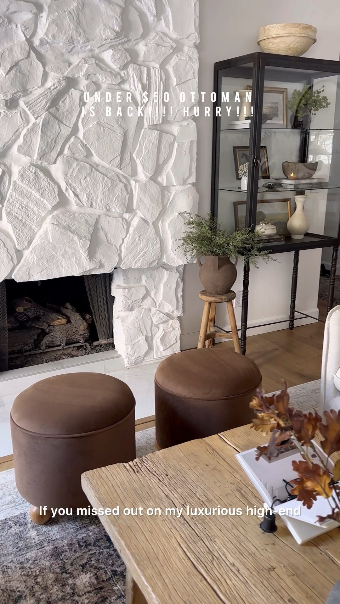 Hurry and grab this ottoman before it’s gone!!! 

#LTKsalealert #LTKfindsunder50 #LTKhome