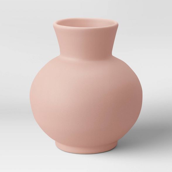 Ceramic Stoneware Vase Pink - Opalhouse™ | Target