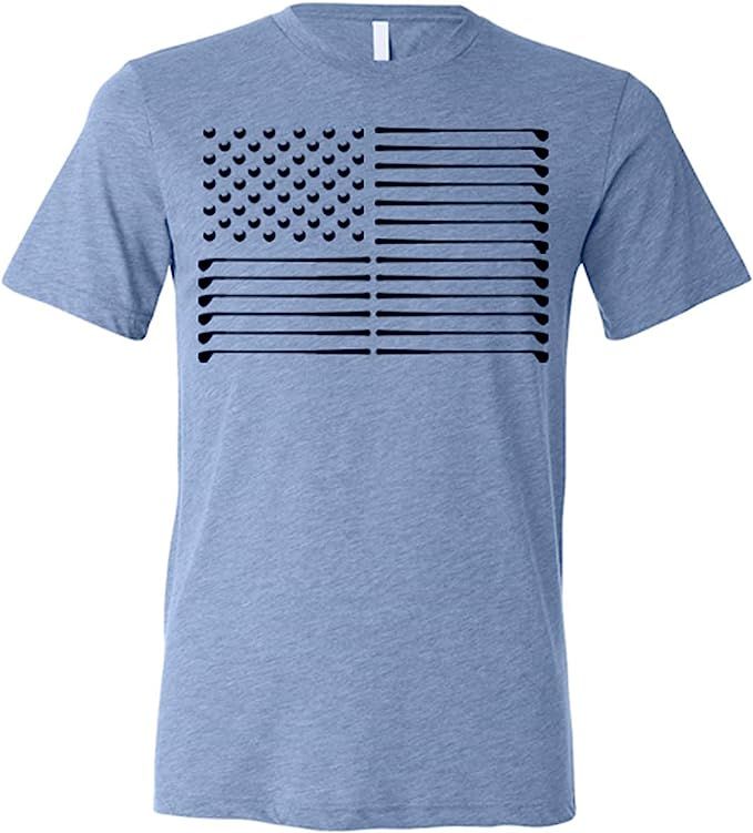 SwingJuice Men's Golf Flag Short Sleeve Graphic T-Shirt | Amazon (US)