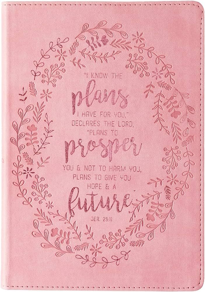 Christian Art Gifts Classic Journal I Know The Plans Jeremiah 29:11 Bible Verse, Inspirational Sc... | Amazon (US)