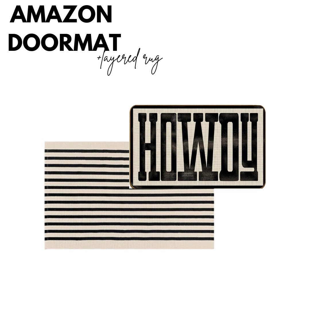 Our front porch layered doormats!

#LTKHome #LTKSeasonal