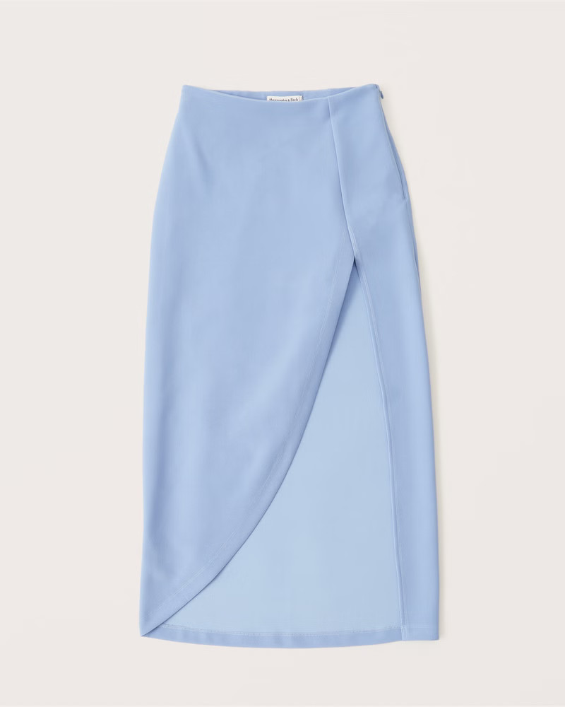 Elevated Midi Skirt | Abercrombie & Fitch (US)