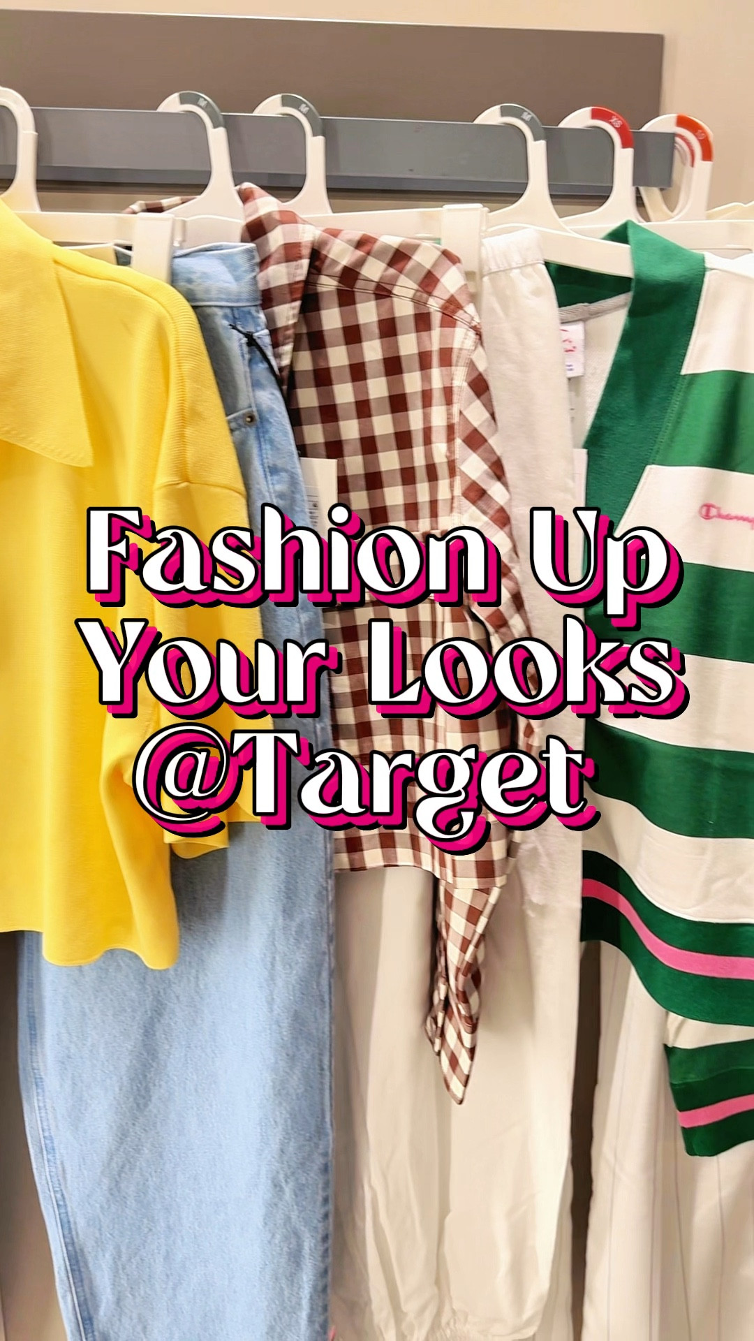 Target has been quietly stepping their game up and I had to see it for myself 👀

Tried on a few pieces including this KBB cropped top and barrel jeans combo… and let’s just say I’m paying attention now. The Champion set? Yeah… that one did what it needed to do.

And don’t think I didn’t clock that checkerboard jacket and those balloon pants… I might be back for those 😏

Which look are you choosing?
@Target 

#LTKTravel #LTKootd #LTKOver40