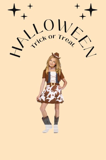 Halloween
Halloween costume 
Cowgirl costume 
Kids costume 


#LTKHalloween #LTKkids #LTKunder50