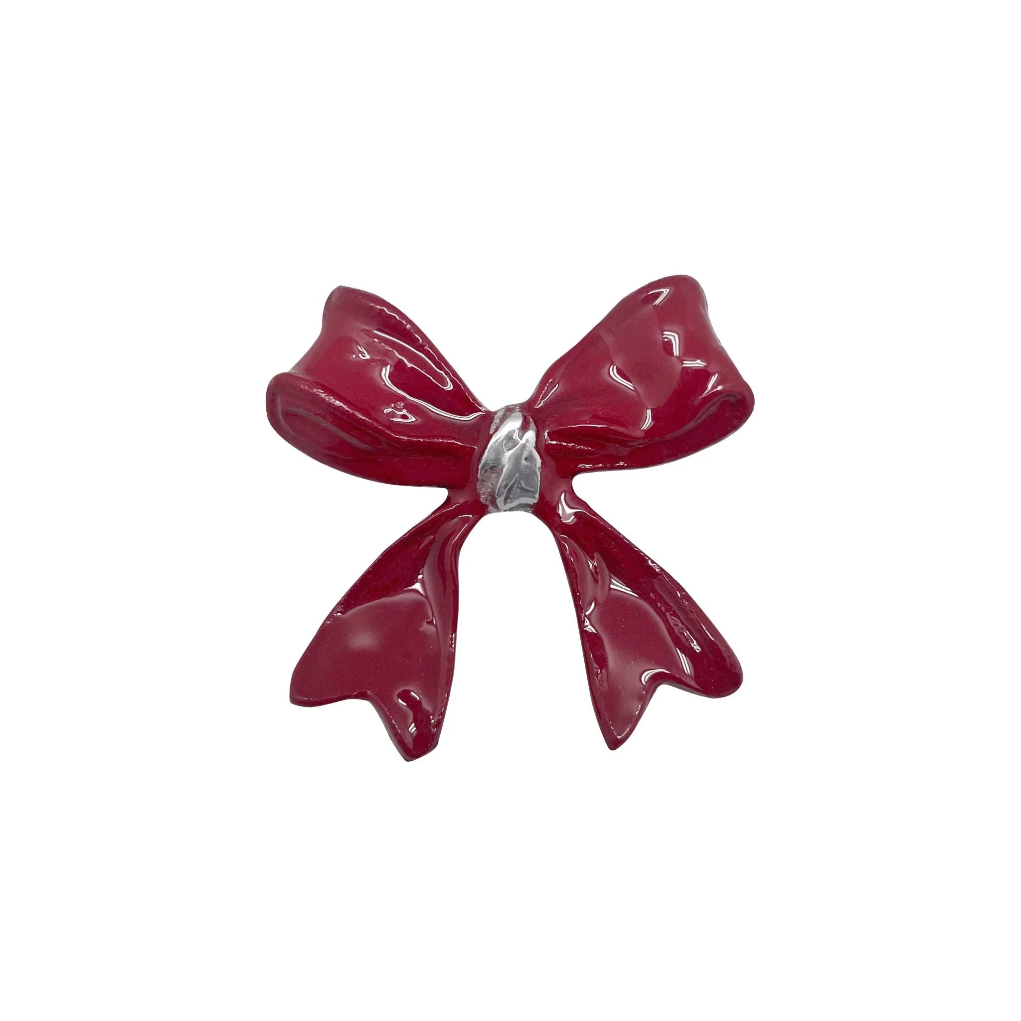 Red Bow Napkin Weight | Mariposa
