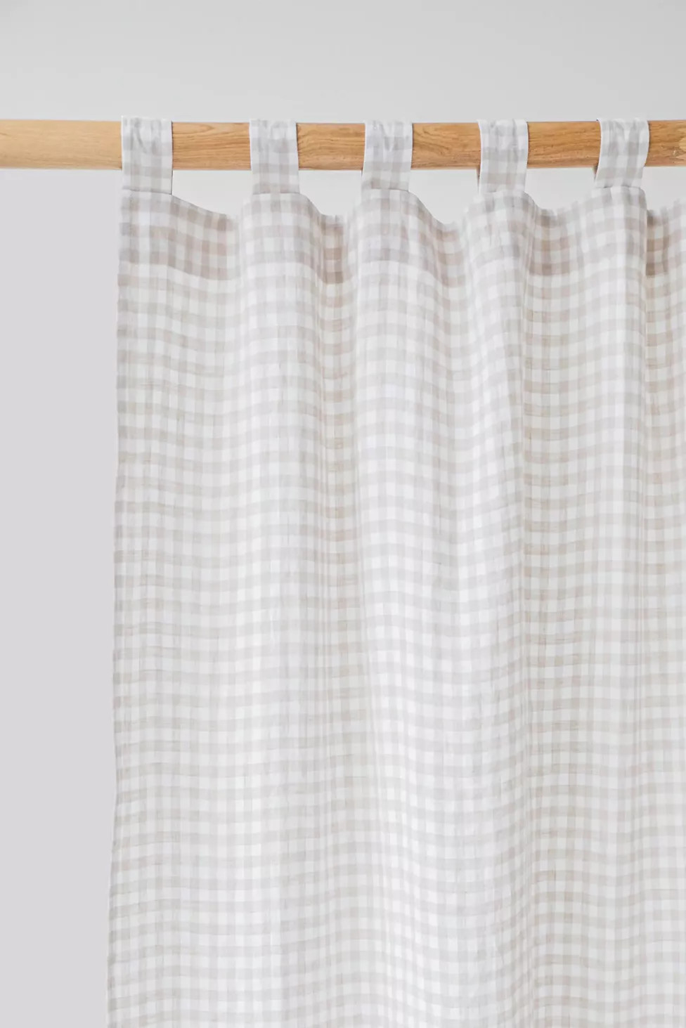 MagicLinen Tab Top Linen Curtain Panel | Urban Outfitters (US and RoW)