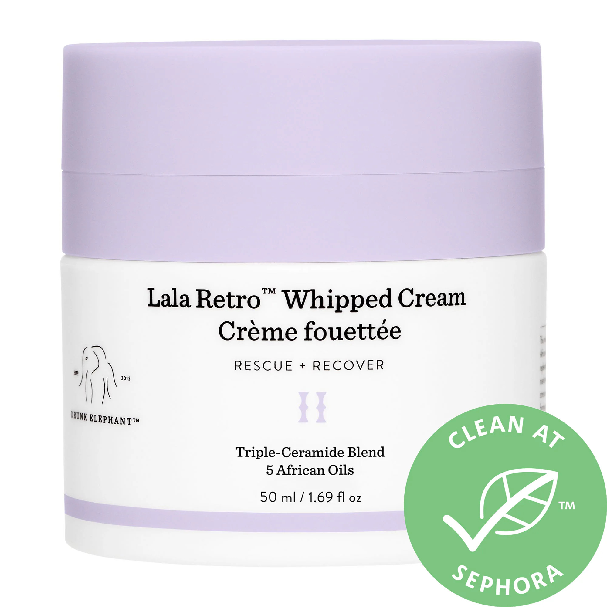 Drunk Elephant Lala Retro™ Whipped Moisturizer with Ceramides 1.69 oz/ 50 mL | Sephora (US)