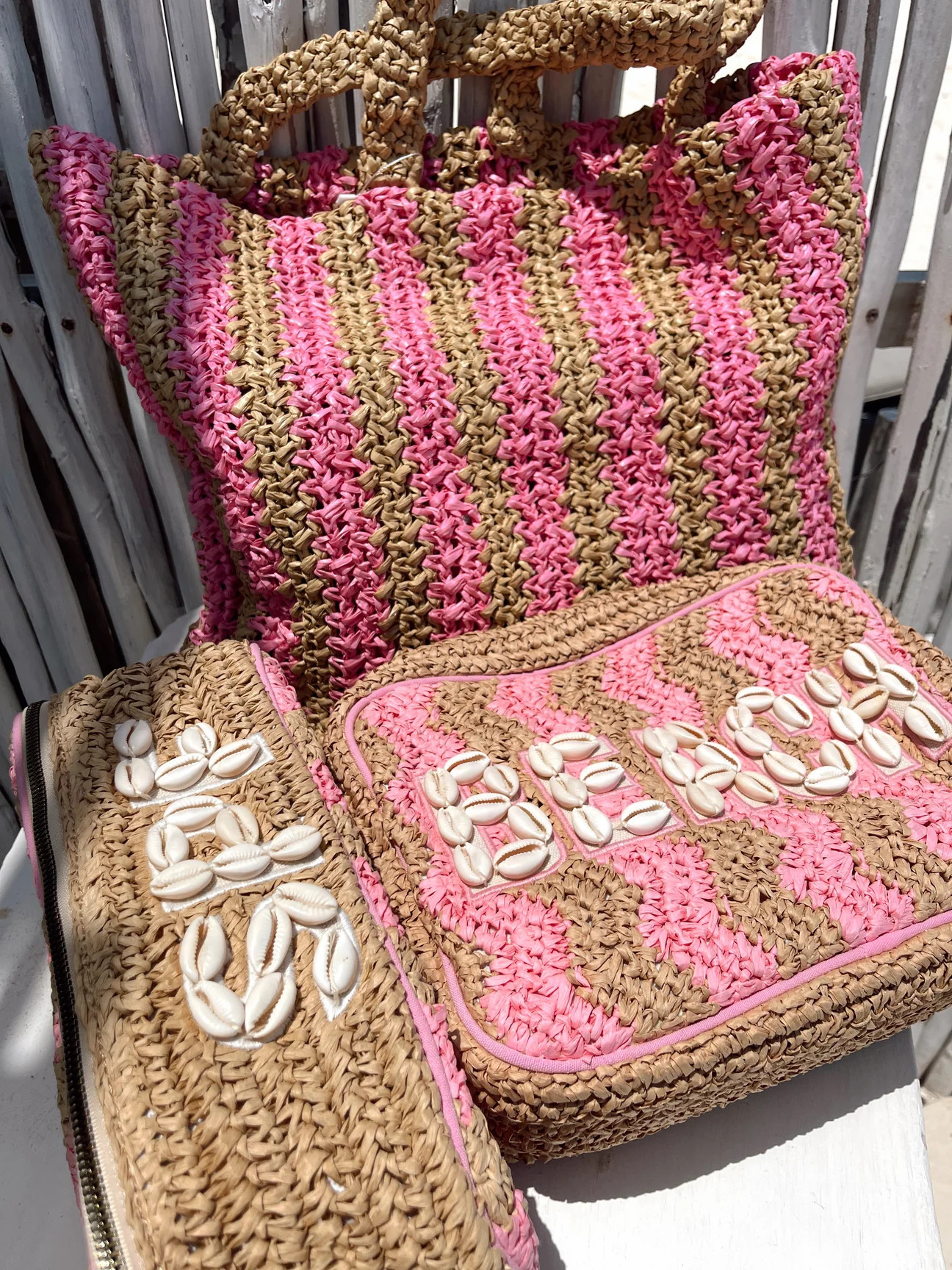 SPF, Beach, + Striped Tote Bundle | KenzKustomz