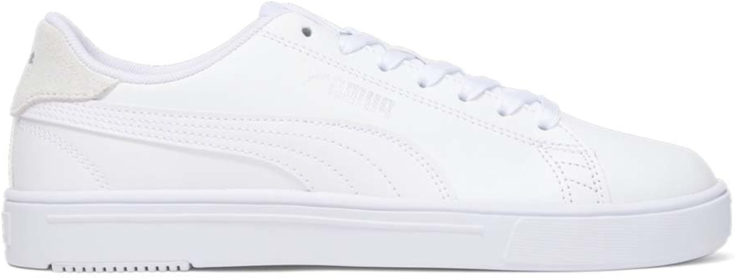 Puma Womens Serve Pro Lite Lace Up Sneakers Shoes Casual - White | Amazon (US)