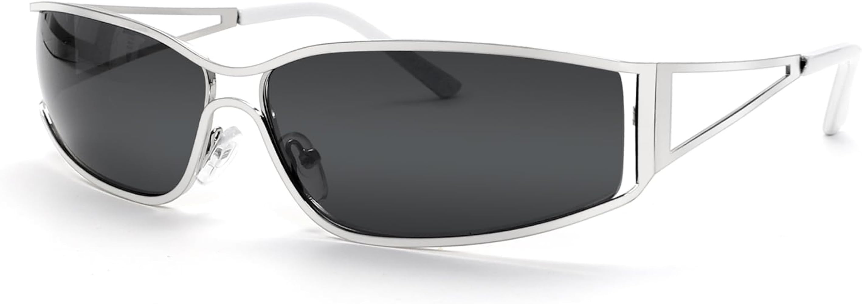 BOTEN Y2k Sunglasses for Women,Fashion Metal Y2k Glasses,Trendy 2000S Sunglasses Aesthetics Y2k A... | Amazon (US)