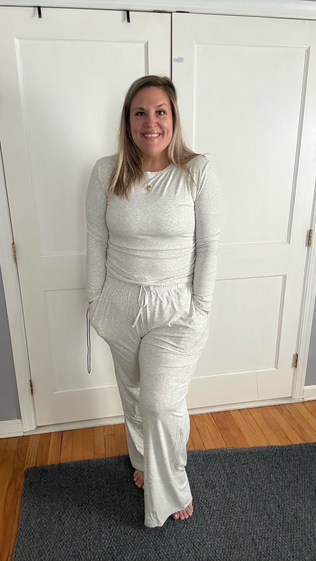 took advantage of the clippable coupon and snagged another color in this tall-and-curvy girl friendly lounge set! 

#LTKTall #LTKootd #LTKPlusSize