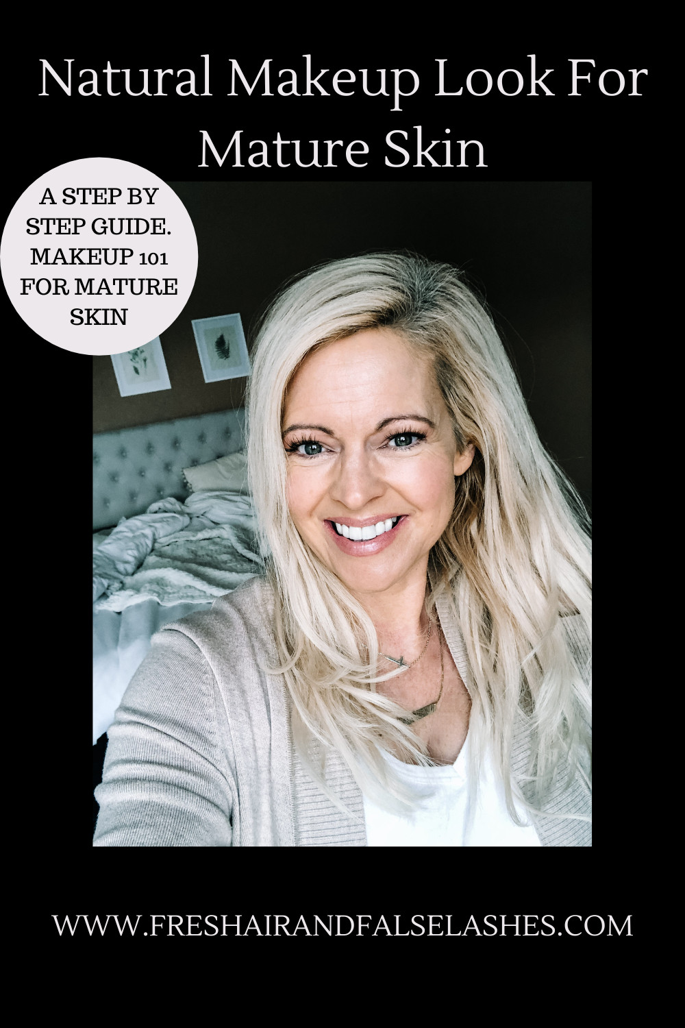 Makeup look for mature skin. More details and a tutorial on the blog. A great easy natural look for women over 40. 

 #LTKOver40 #LTKStyleTip #LTKBeauty