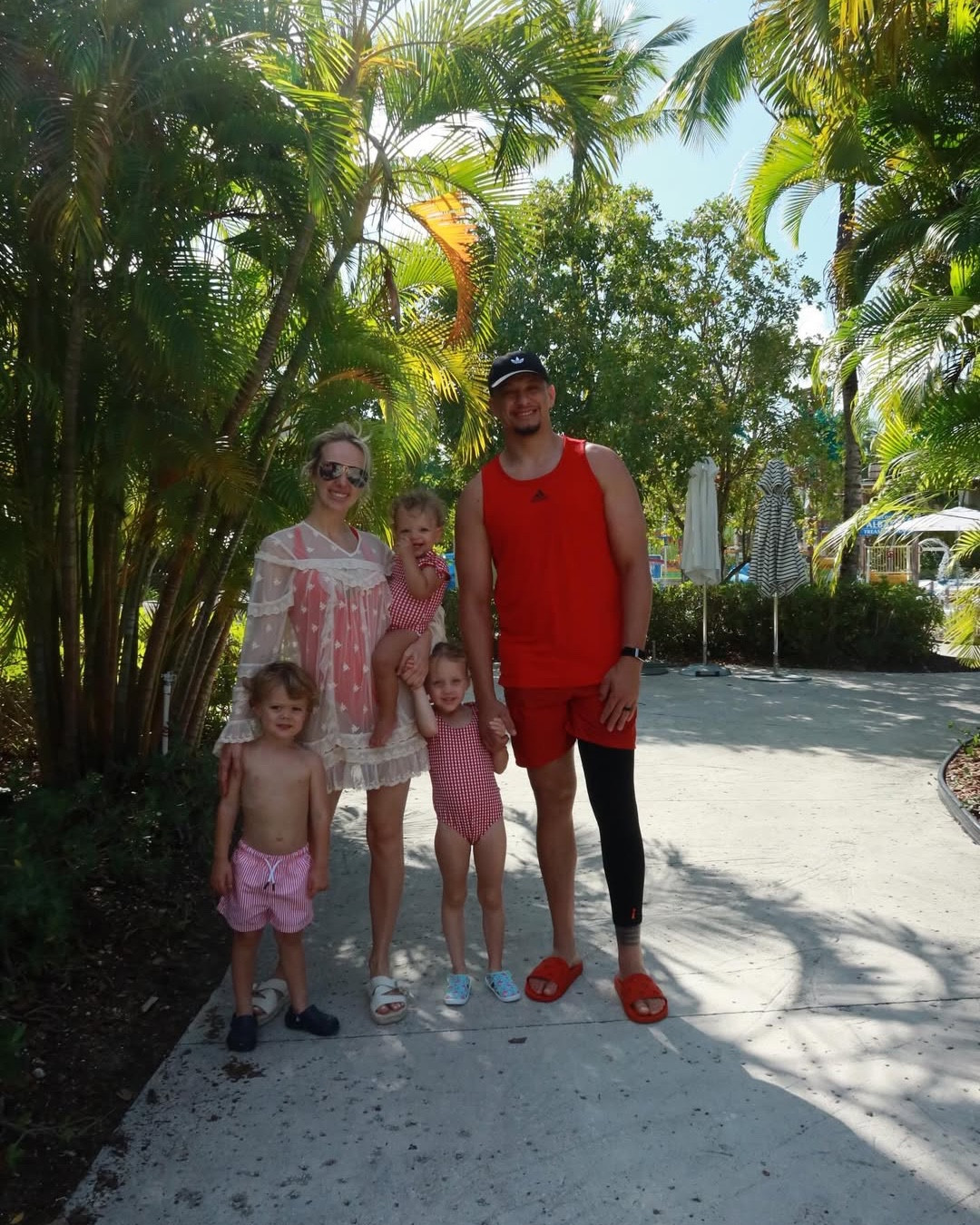 Matching in red with the family! This dress also doubles as a cute coverup! 

#LTKSwim #LTKSeasonal #LTKKids