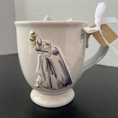 Rae Dunn Disney Princess Collection ~ CINDERELLA ~BOW 2-Sided Cup Mug | eBay US