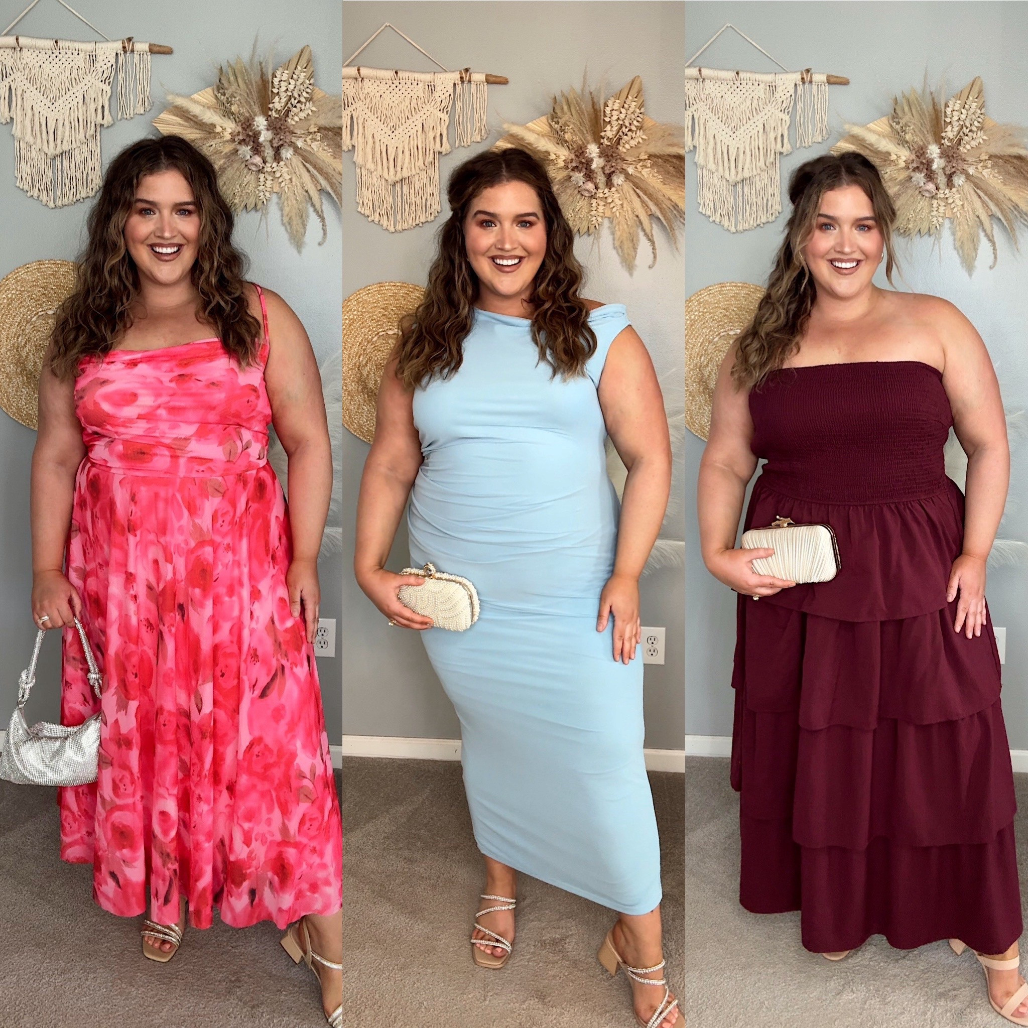 Plus size Amazon wedding guest dresses for Summer 👗 Garden party to cocktail attire. Wearing a size XXL in each

#LTKPlusSize #LTKFindsUnder50 #LTKWedding