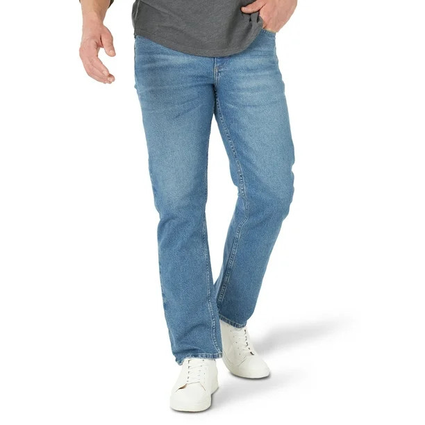 Wrangler Men's Relaxed Fit Jean with Flex - Walmart.com | Walmart (US)