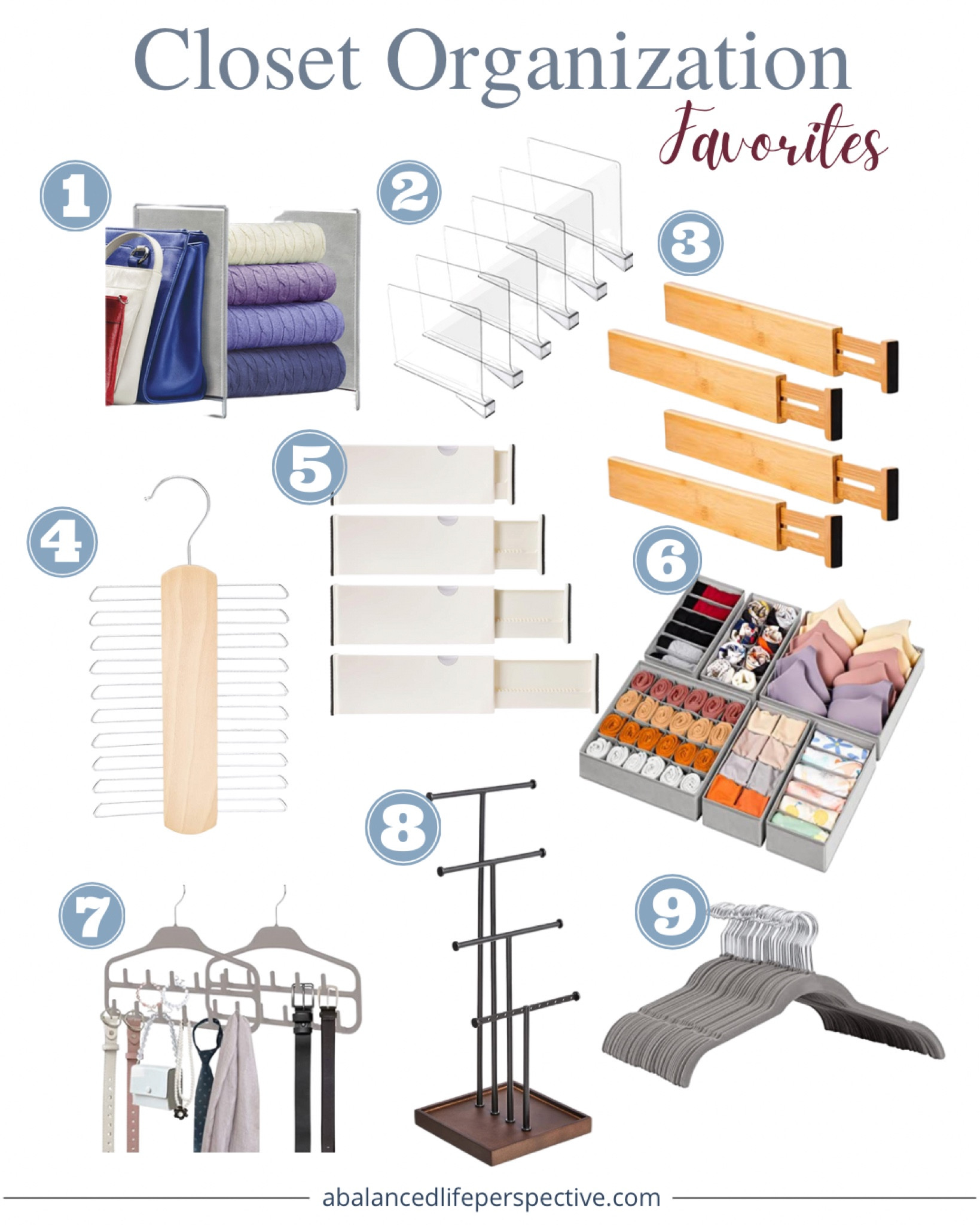 Favorite closet organization tools. 

#LTKhome