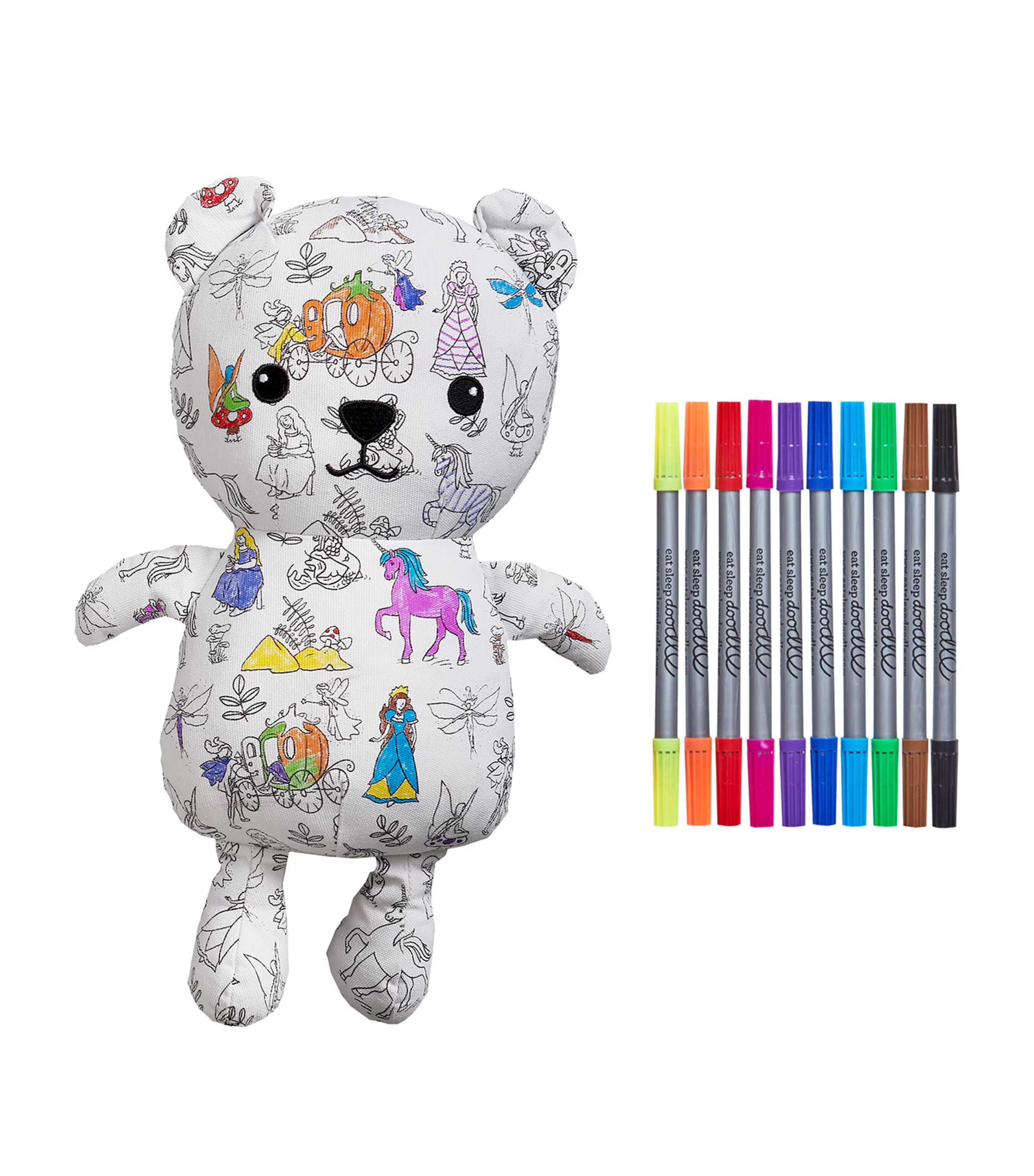 Colour-In Fairytale Artie Bear | Harrods