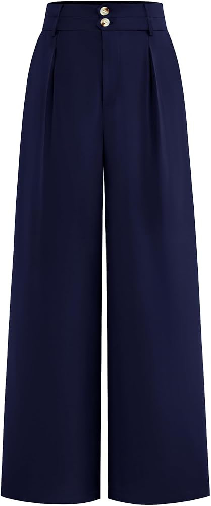 BTFBM Wide Leg Dress Pants Palazzo Pants | Amazon (US)