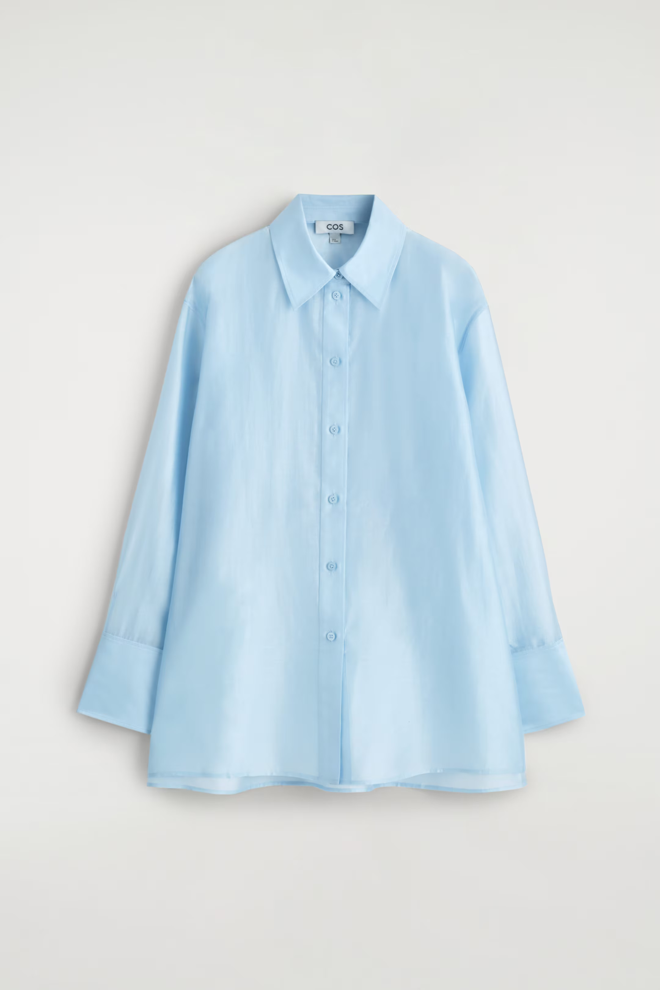 SHEER SHIRT - BLUE | COS | COS UK