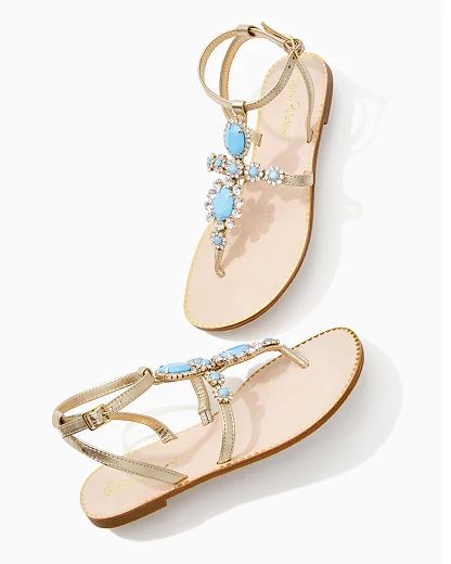 Lilly Pulitzer Katie Embellished Sandal | Lilly Pulitzer