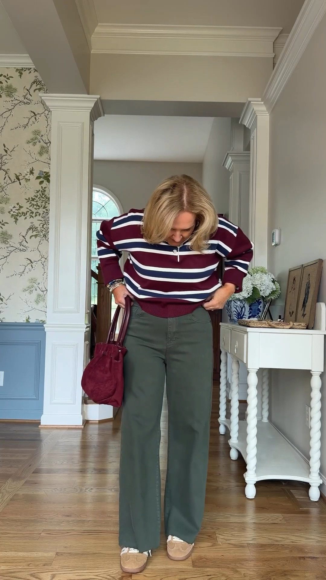 Use code NANETTE15 and get 15% off your 1st order at Avara

Burgundy and olive, who knew? I’m wearing a medium in the sweater and a 29 in the jeans, and the whole combination feels very fall to me.

#LTKootd #LTKgrwm #LTKOver40