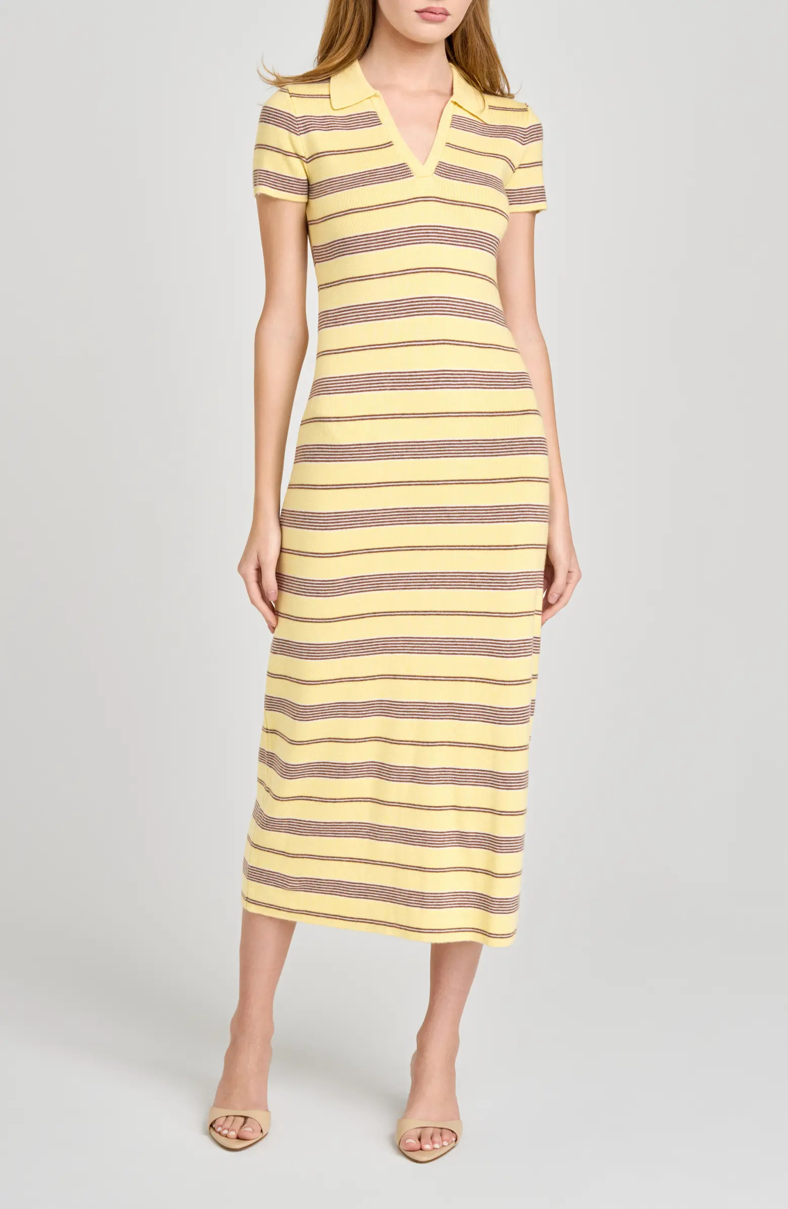 Carter Stripe Short Sleeve Sweater Dress | Nordstrom