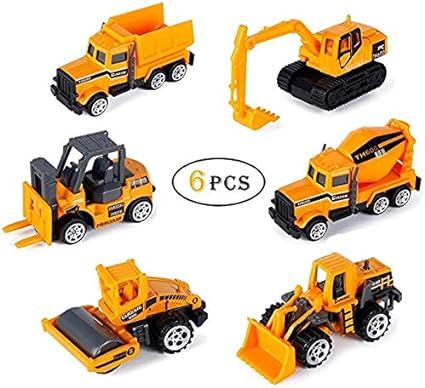 Joyjam Diecast Toy Vehicles, 1:64 Push Toy Car Play Set, Assorted Mini Toy Trucks, Gifts for Boys... | Amazon (US)