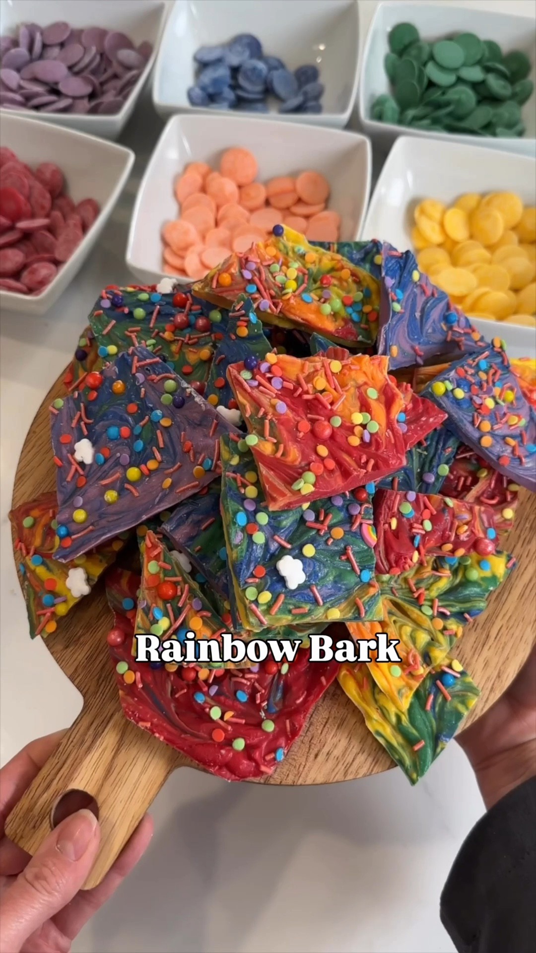 Rainbow bark is one of our favorite St. Patrick’s Day traditions 🌈🍀 It’s colorful, easy, and always disappears fast.

Just line up candy melts in rainbow order on parchment paper, pop in the oven until melted, then swirl the colors together and finish with your favorite sprinkles. Once it sets, break into pieces for the cutest festive treat.

Perfect for parties, leprechaun traps, or a fun afternoon making memories in the kitchen ✨ Everything I used is linked here to make it easy to recreate.

#LTKFamily #LTKkids #LTKSeasonal #StPatricksDay #SaintPatricksDay #RainbowTreats #HolidayTreats #EasyDesserts #FestiveFood #MomLifeFinds

#LTKHome #LTKfoodie #LTKSeasonal