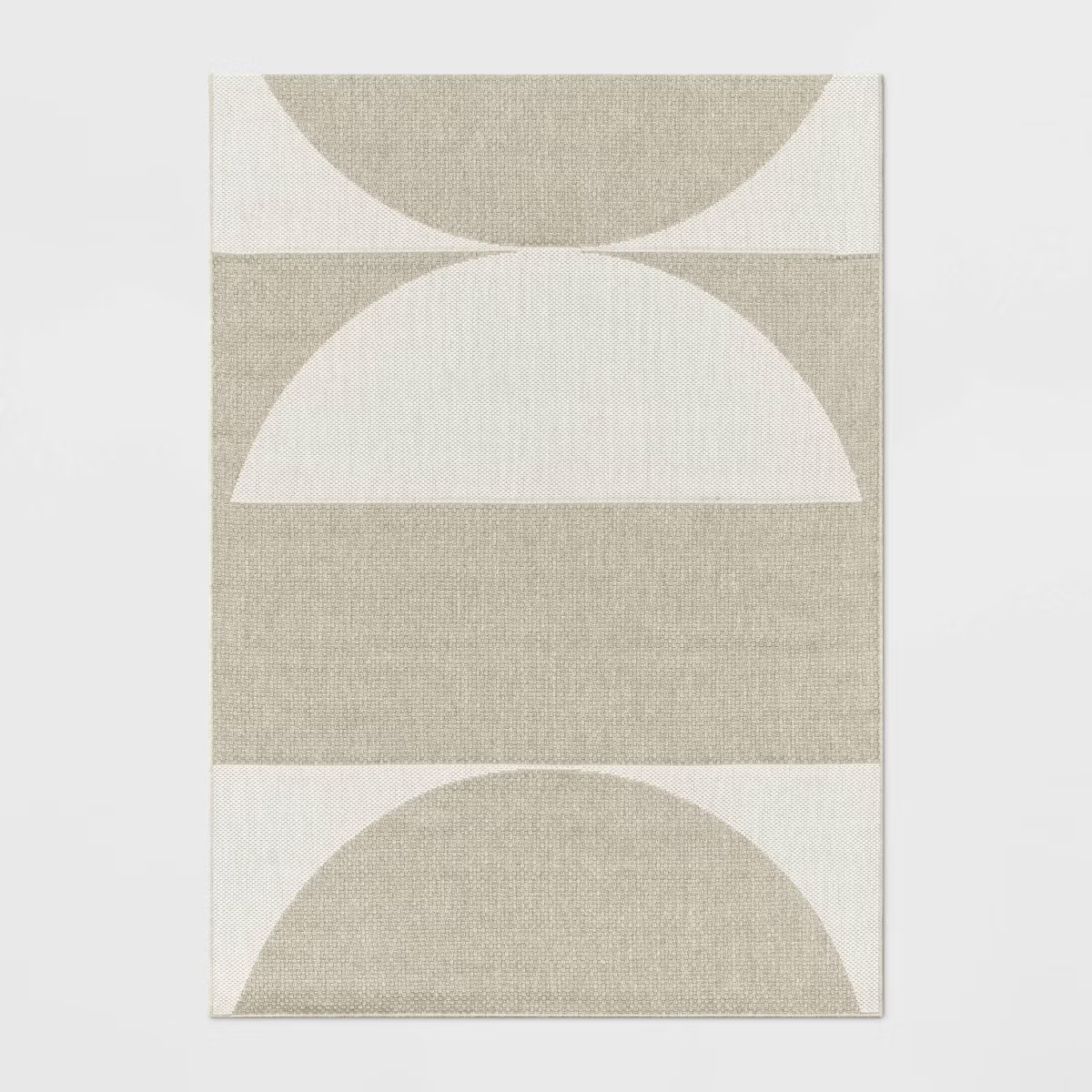 Grace Geo Circle Indoor Outdoor Rug - Tan - Threshold™ | Target