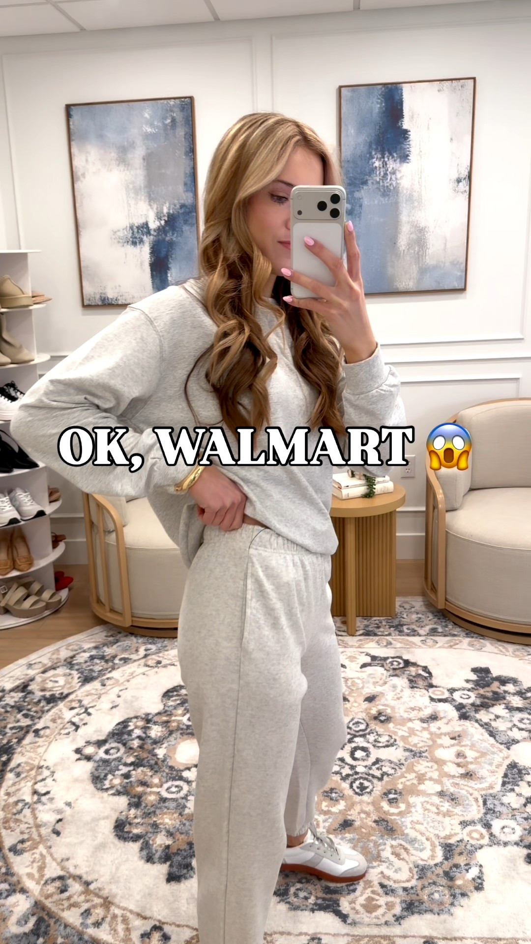 These Walmart sweats are about to sell out — the cozy, affordable sweatpants women are grabbing right now. Soft, comfortable, and flattering, these budget-friendly Walmart sweats are perfect for everyday casual outfits, lounging at home, running errands, or travel days. An easy go-to for comfy outfits that still look put-together, with that viral look-for-less vibe everyone loves.

#LTKgrwm #LTKFindsUnder50 #LTKFindsUnder100