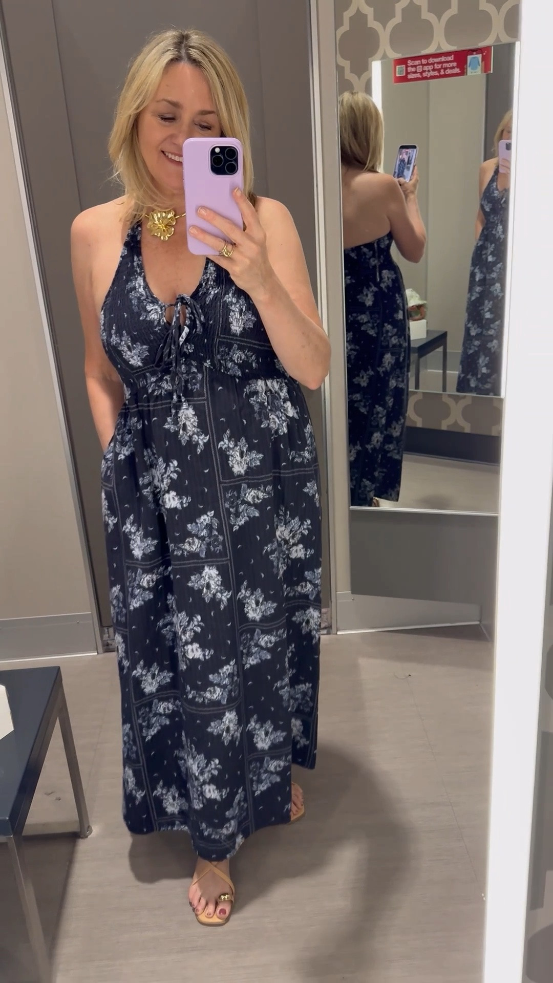 A great halter maxi dress perfect for summer, Fourth of July or vacation outfit

#LTKdayinmylife #LTKootd #LTKSeasonal